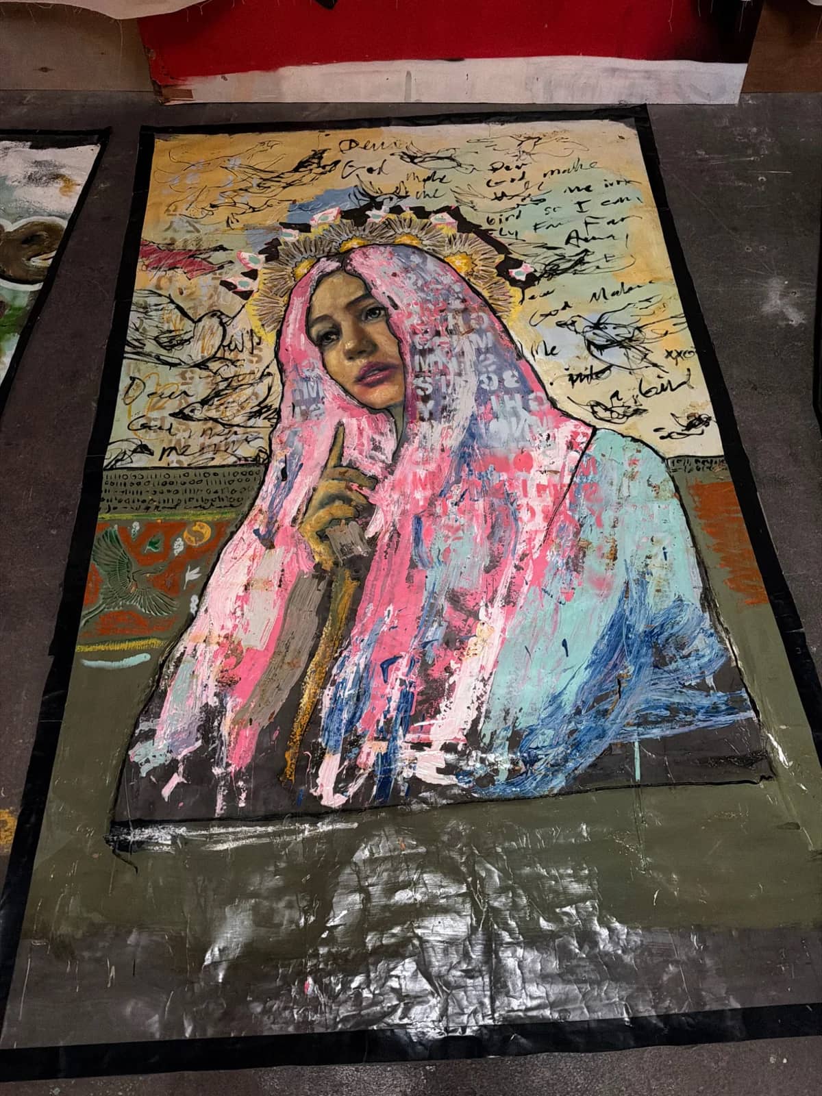 Pink Haired Girl by Wiley Ross