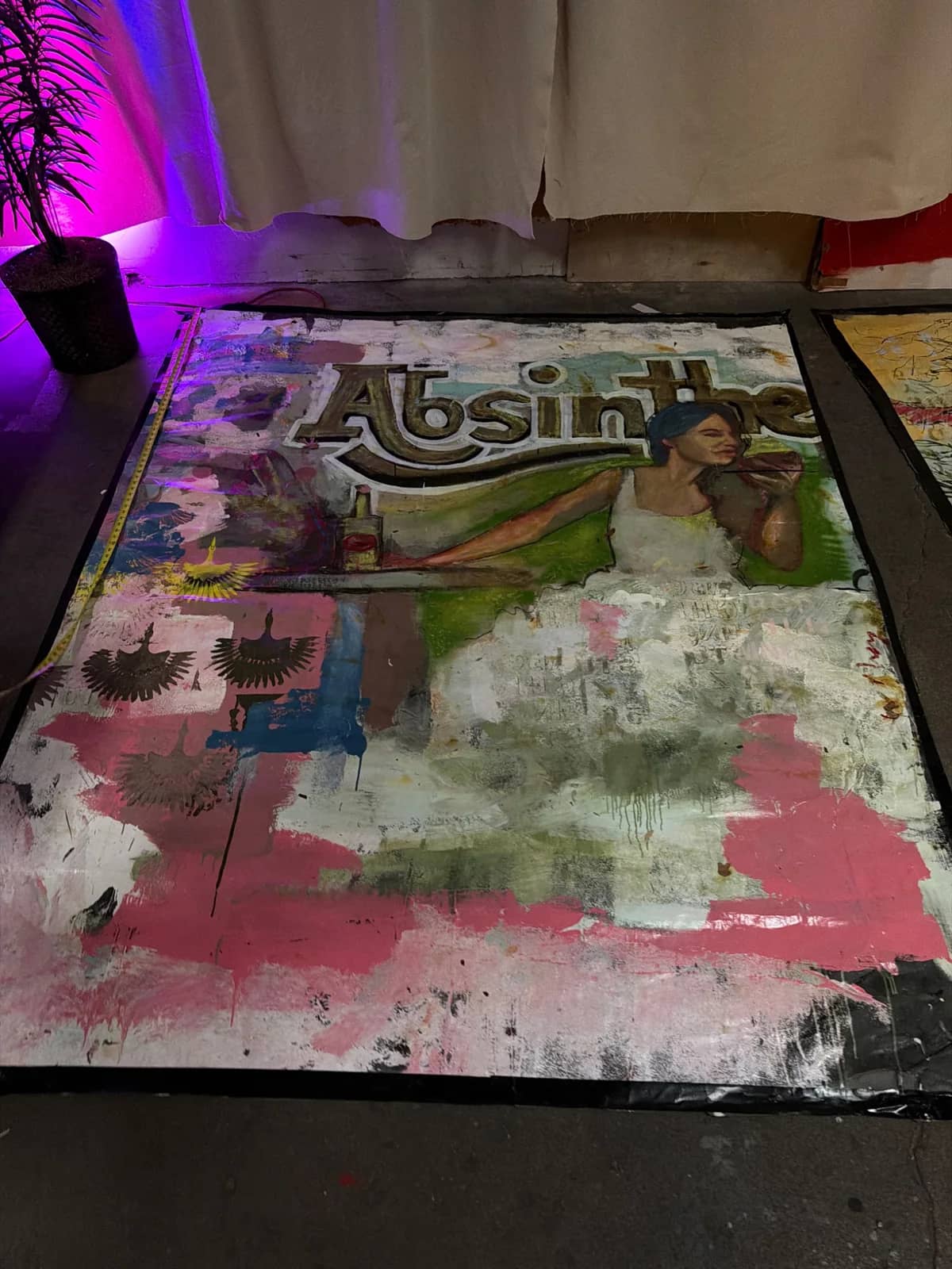 Untitled 8.5 x 7 ft by Wiley Ross