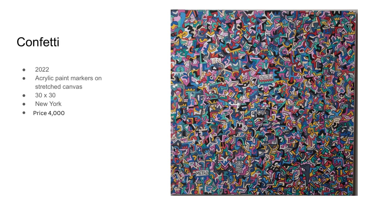 Confetti by Ashley Metro